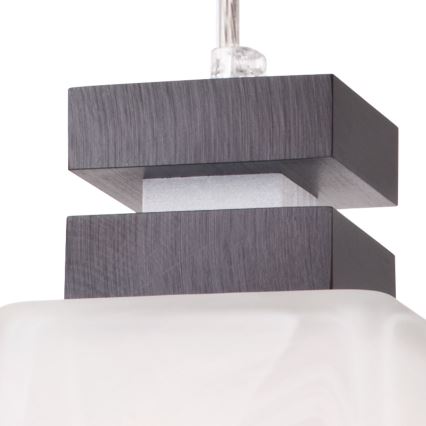 Luster na sajli KUBUS 1xE27/60W/230V bukva