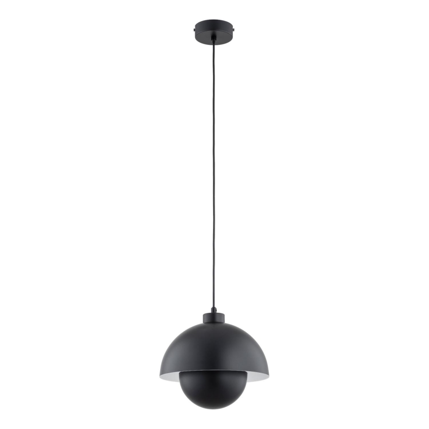 Luster na sajli KUGER 1xE27/15W/230V crna