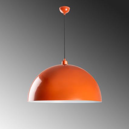 Luster na sajli KURE 1xE27/40W/230V narančasta