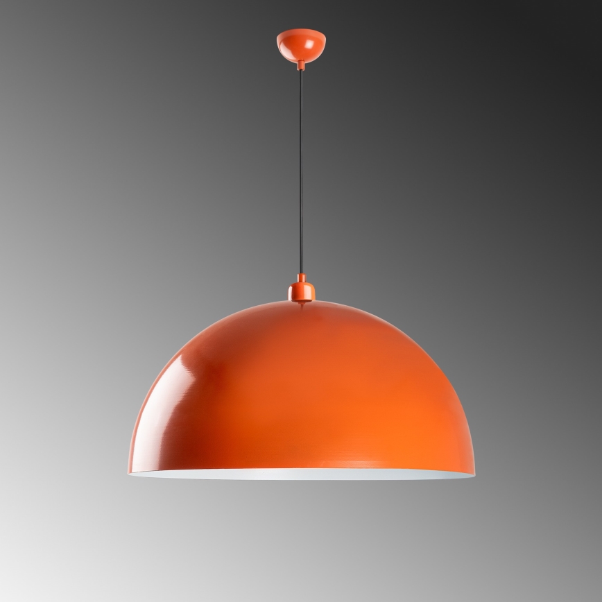 Luster na sajli KURE 1xE27/40W/230V narančasta