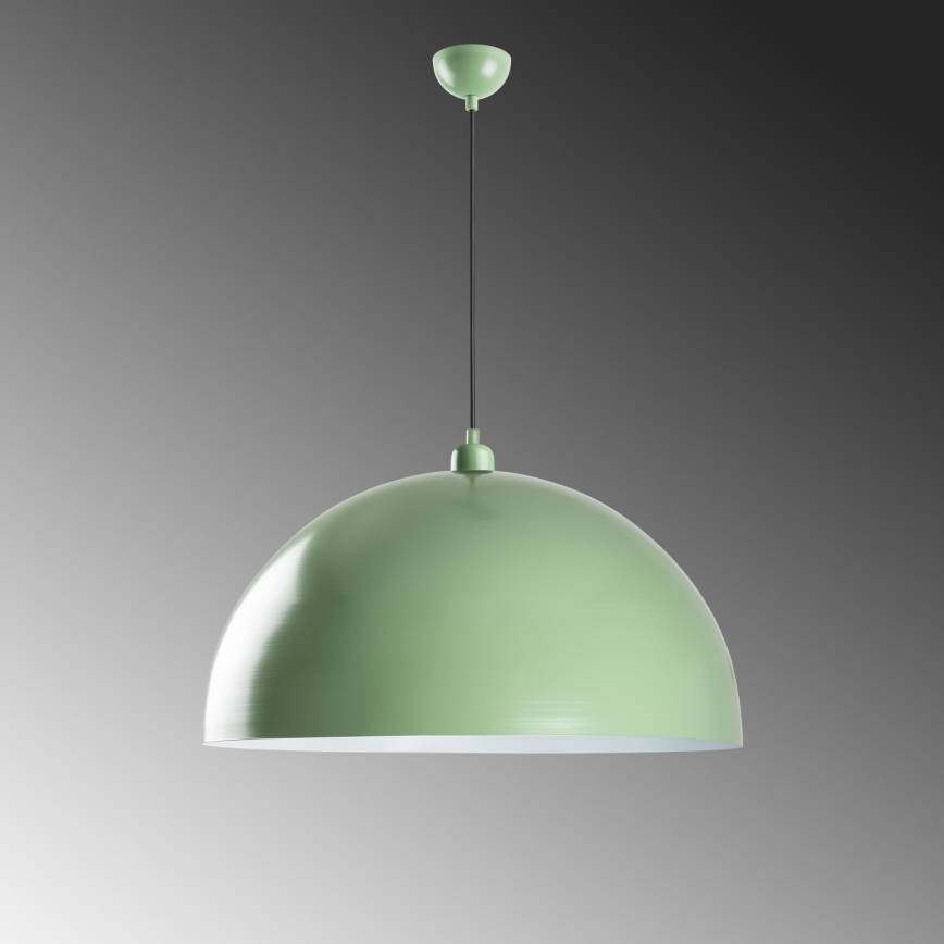 Luster na sajli KURE 1xE27/40W/230V zelena