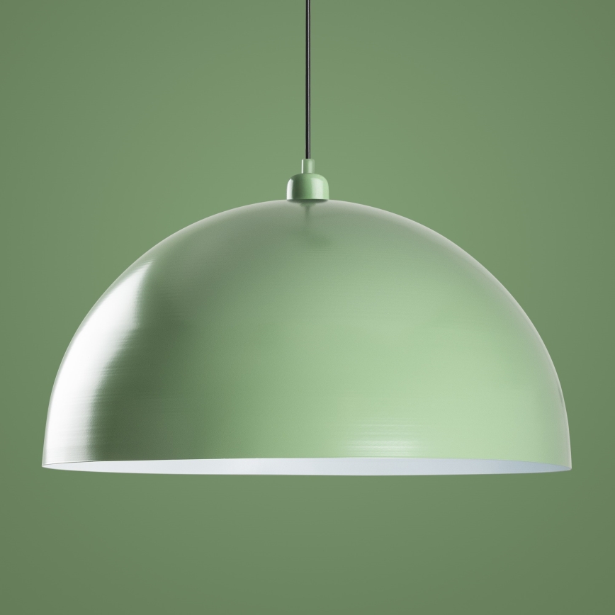 Luster na sajli KURE 1xE27/40W/230V zelena
