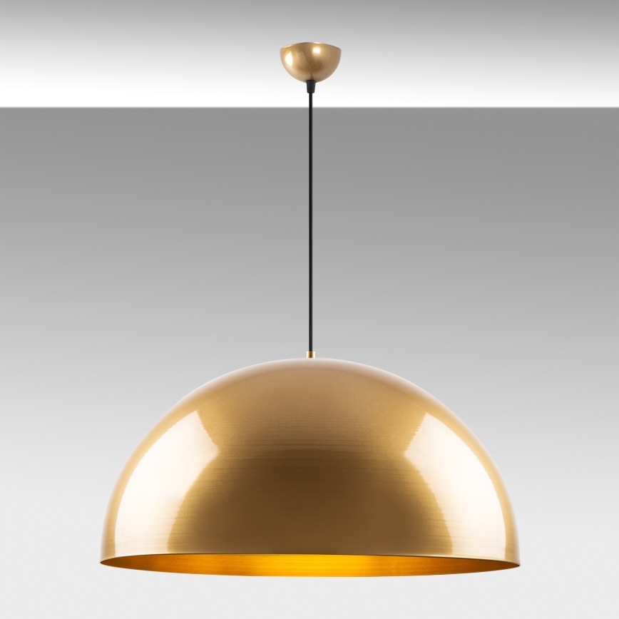 Luster na sajli KURE 1xE27/40W/230V zlatna