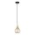 Luster na sajli LACRIMA HONEY 1xE27/60W/230V