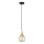 Luster na sajli LACRIMA HONEY 1xE27/60W/230V