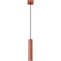 Luster na sajli LAGOS 1xGU10/10W/230V crvena