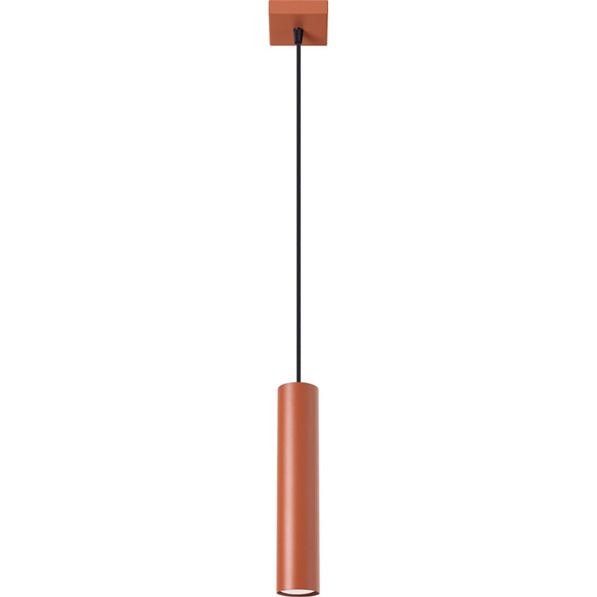 Luster na sajli LAGOS 1xGU10/10W/230V crvena