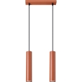 Luster na sajli LAGOS 2xGU10/10W/230V crvena