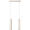 Luster na sajli LAGOS 2xGU10/10W/230V krem