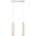 Luster na sajli LAGOS 2xGU10/10W/230V krem
