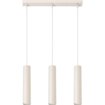 Luster na sajli LAGOS 3xGU10/10W/230V krem