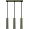 Luster na sajli LAGOS 3xGU10/10W/230V zelena