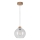 Luster na sajli LAGUNA 1xE27/60W/230V hrast