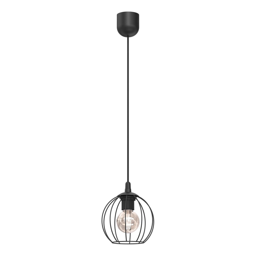 Luster na sajli LAPS 1xE27/15W/230W crna