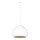 Luster na sajli LAVA 1xE27/15W/230V bijela/zlatna