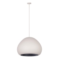 Luster na sajli LAVA 1xE27/15W/230V krem/crna