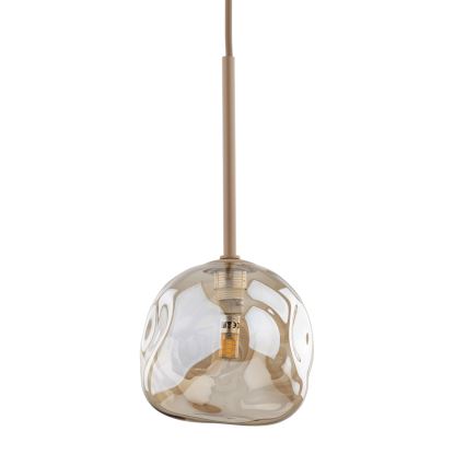 Luster na sajli LAVA 1xG9/8W/230V bež/zadimljena bež