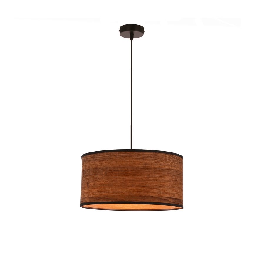 Luster na sajli LEGNO 1xE27/40W/230V pr. 30 cm smeđa