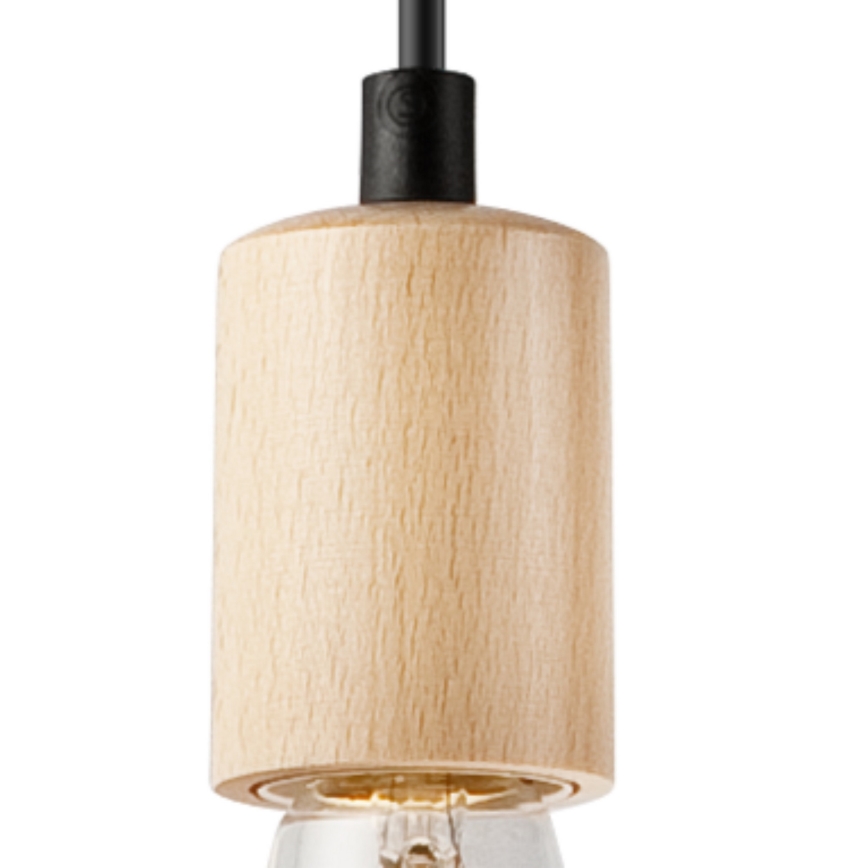 Luster na sajli LEON 3xE27/60W/230V bukva