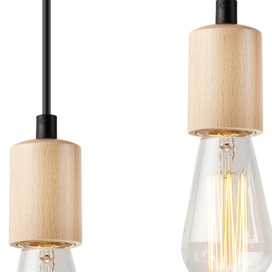 Luster na sajli LEON 5xE27/60W/230V bukva