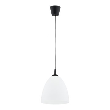 Luster na sajli LERA 1xE27/15W/230V crna