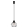 Luster na sajli LETI 1xE27/15W/230V crna