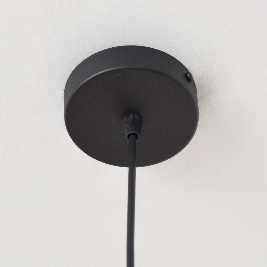 Luster na sajli LILI 1xE27/15W/230V crna/siva