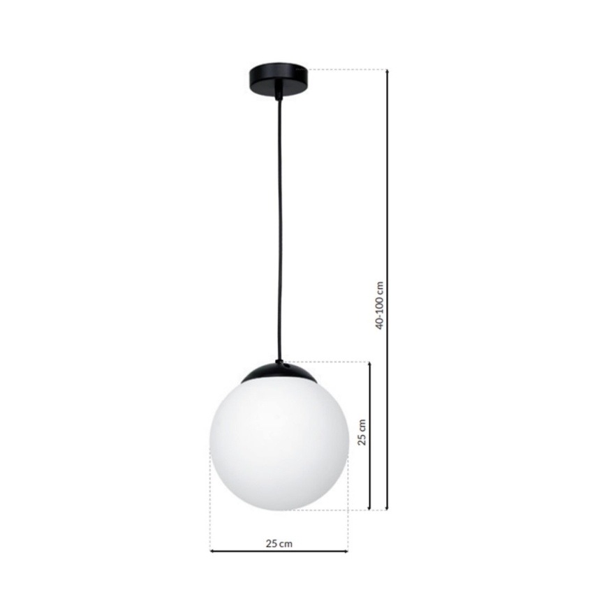 Luster na sajli LIMA 1xE14/40W/230V