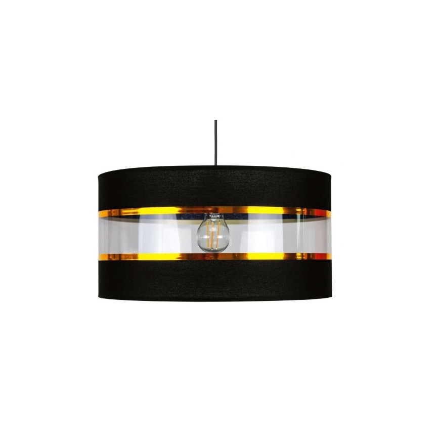Luster na sajli LIND 1xE27/60W/230V crna
