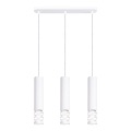 Luster na sajli LIRO 3xGU10/10W/230V bijela