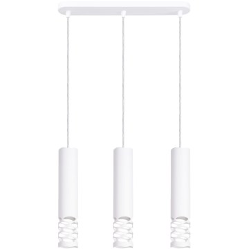 Luster na sajli LIRO 3xGU10/10W/230V bijela