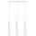 Luster na sajli LIRO 3xGU10/10W/230V bijela