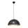 Luster na sajli LISA BLACK 1xE27/60W/230V