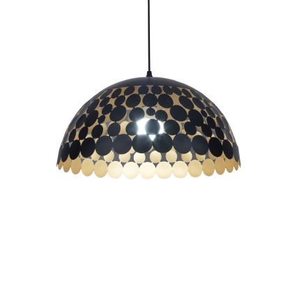 Luster na sajli LISA BLACK 1xE27/60W/230V
