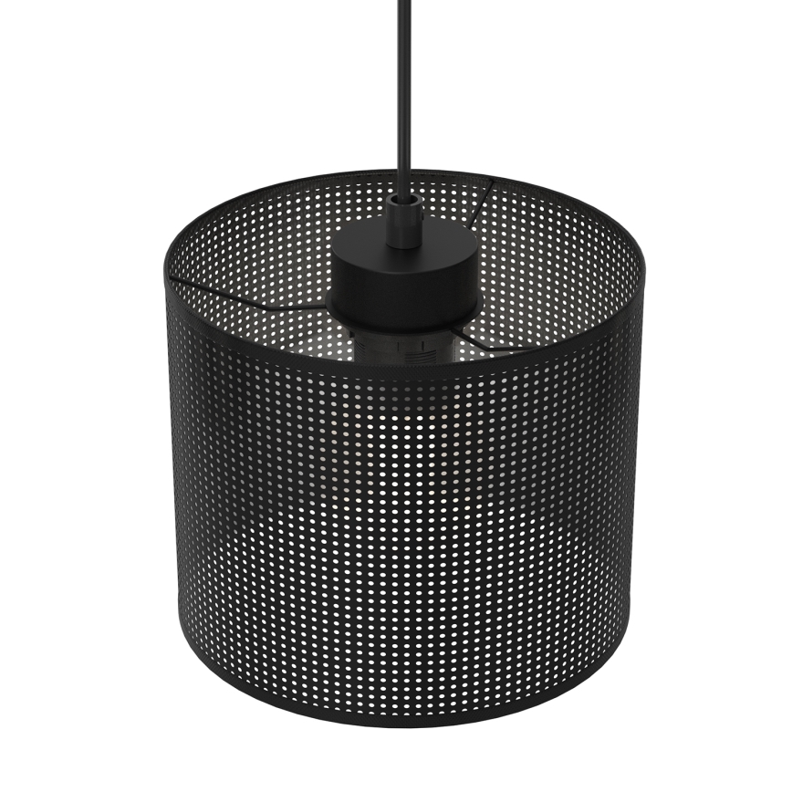 Luster na sajli LOFT SHADE 3xE27/60W/230V crna