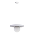 Luster na sajli LOME 1xE27/60W/230V bijela