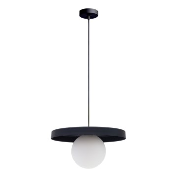 Luster na sajli LOME 1xE27/60W/230V crna