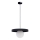 Luster na sajli LOME 1xE27/60W/230V crna