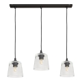 Luster na sajli LUCEA 3xE27/15W/230V