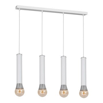 Luster na sajli LUNAE 4xE27/60W/230V