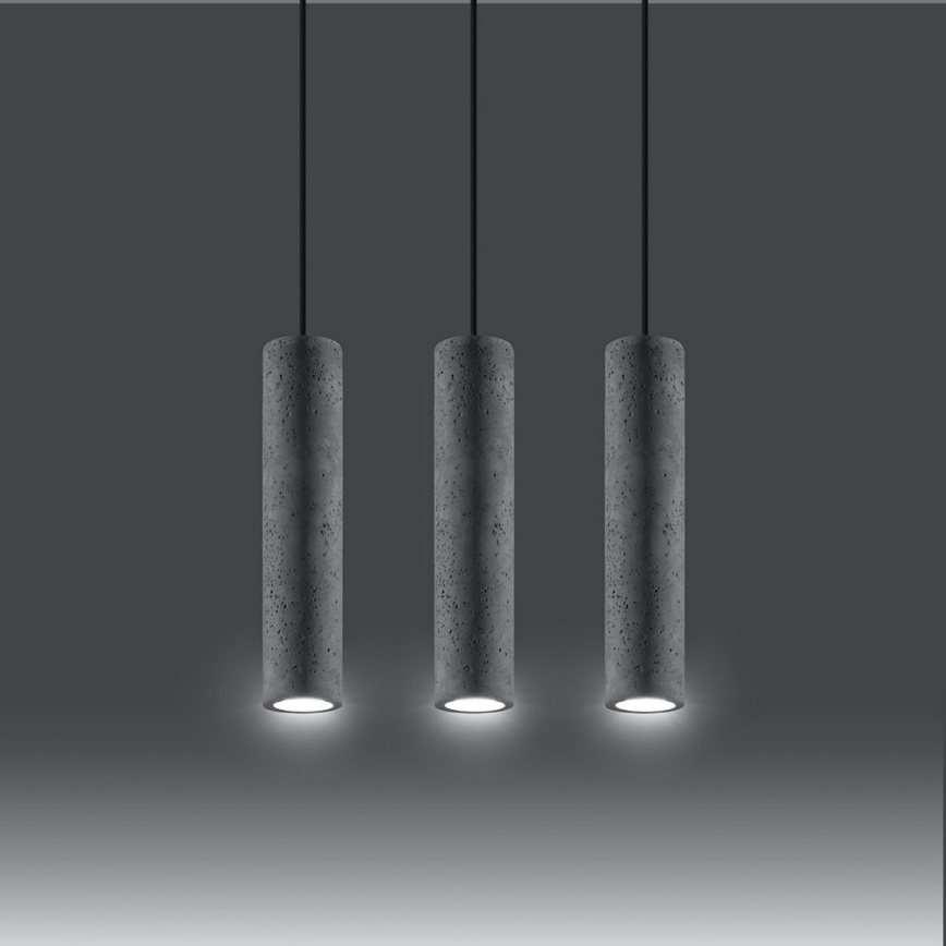 Luster na sajli LUVO 3xGU10/40W/230V