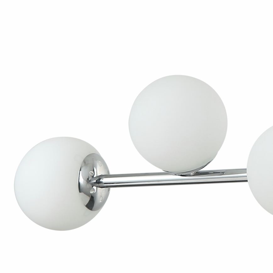 Luster na sajli MADDIE 6xE14/5W/230V sjajni krom