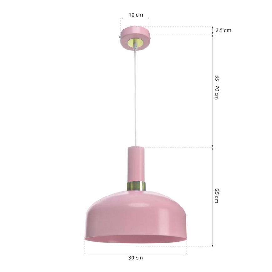 Luster na sajli MALMO 1xE27/60W/230V