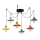 Luster na sajli MANAVGAT 6xE27/100W/230V pauk