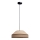 Luster na sajli MANISO 1xE27/60W/230V pr. 45 cm bež
