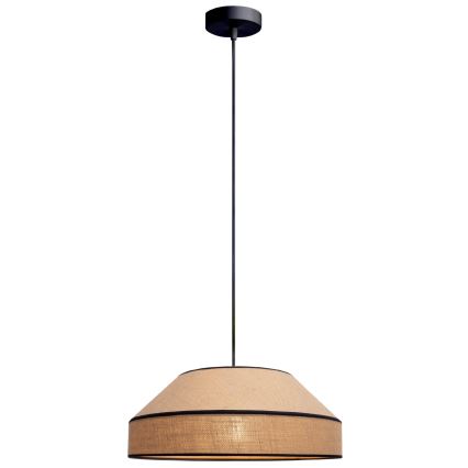 Luster na sajli MANISO 1xE27/60W/230V pr. 45 cm bež