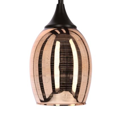 Luster na sajli MARINA 1xE27/60W/230V bakar