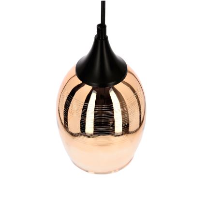 Luster na sajli MARINA 1xE27/60W/230V bakar