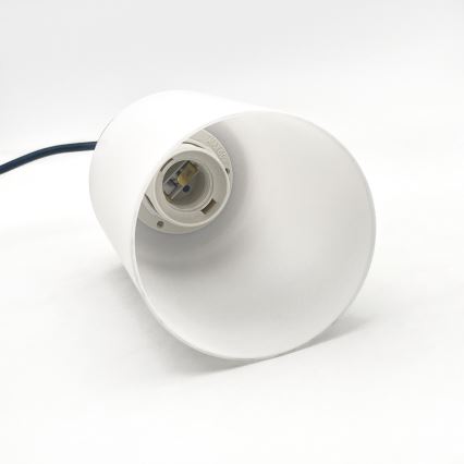 Luster na sajli MARKUS 3xE27/15W/230V crna/hrast