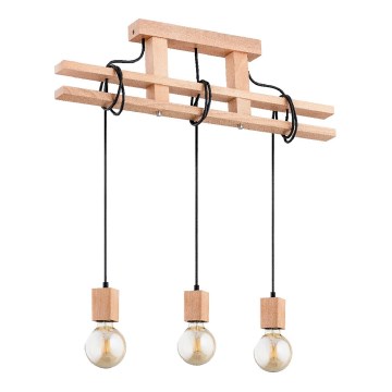 Luster na sajli MAXXY 3xE27/15W/230V bež